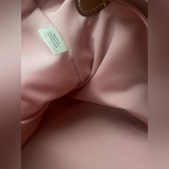 NWT Coach Rowan Large Satchel Bag In Signature in Powder Pink CEA19 - Picture 10 of 11